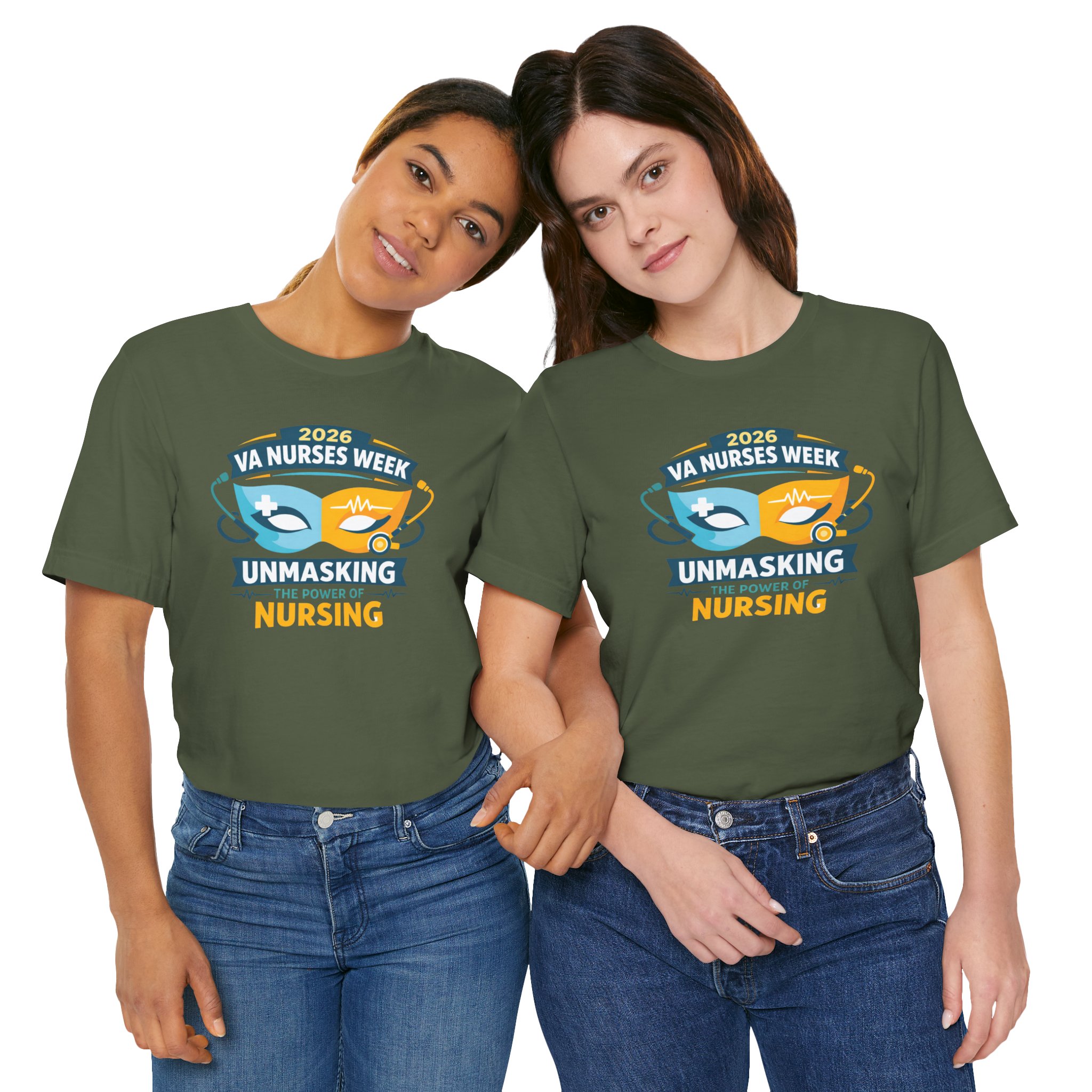 Nurses Week T‑Shirt - "Unmasking the Power of Nursing" 2026 VA Nurses Week Tee - Image 61