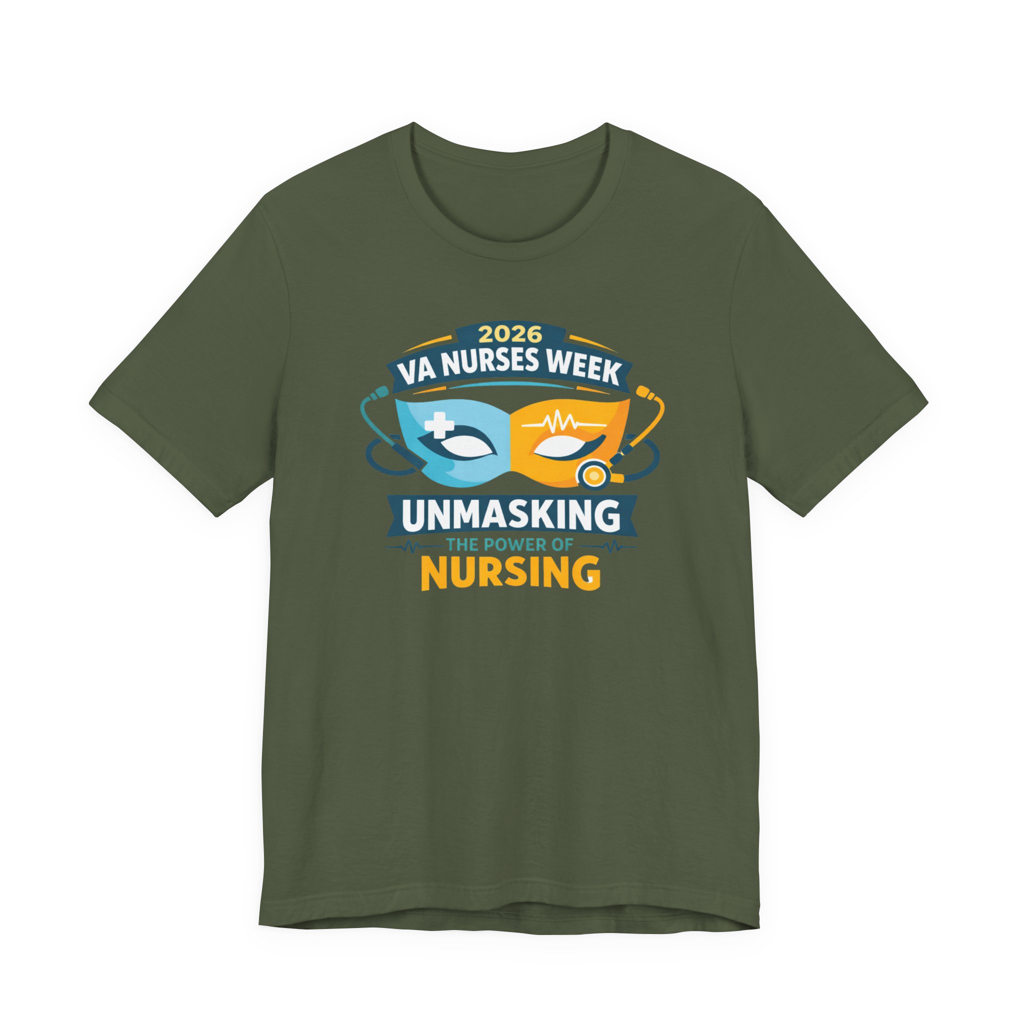 Nurses Week T‑Shirt - "Unmasking the Power of Nursing" 2026 VA Nurses Week Tee - Image 57