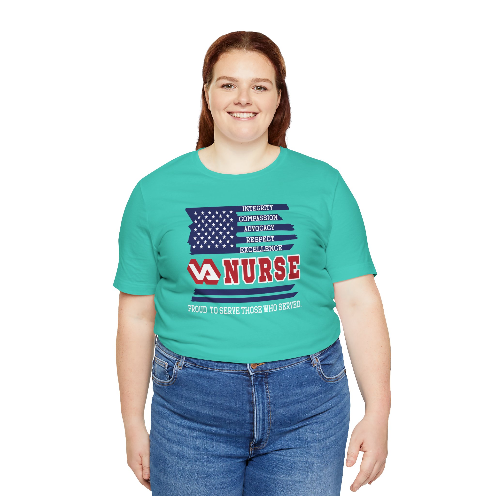VA Nurse T‑Shirt – Erica Reimann - Image 100