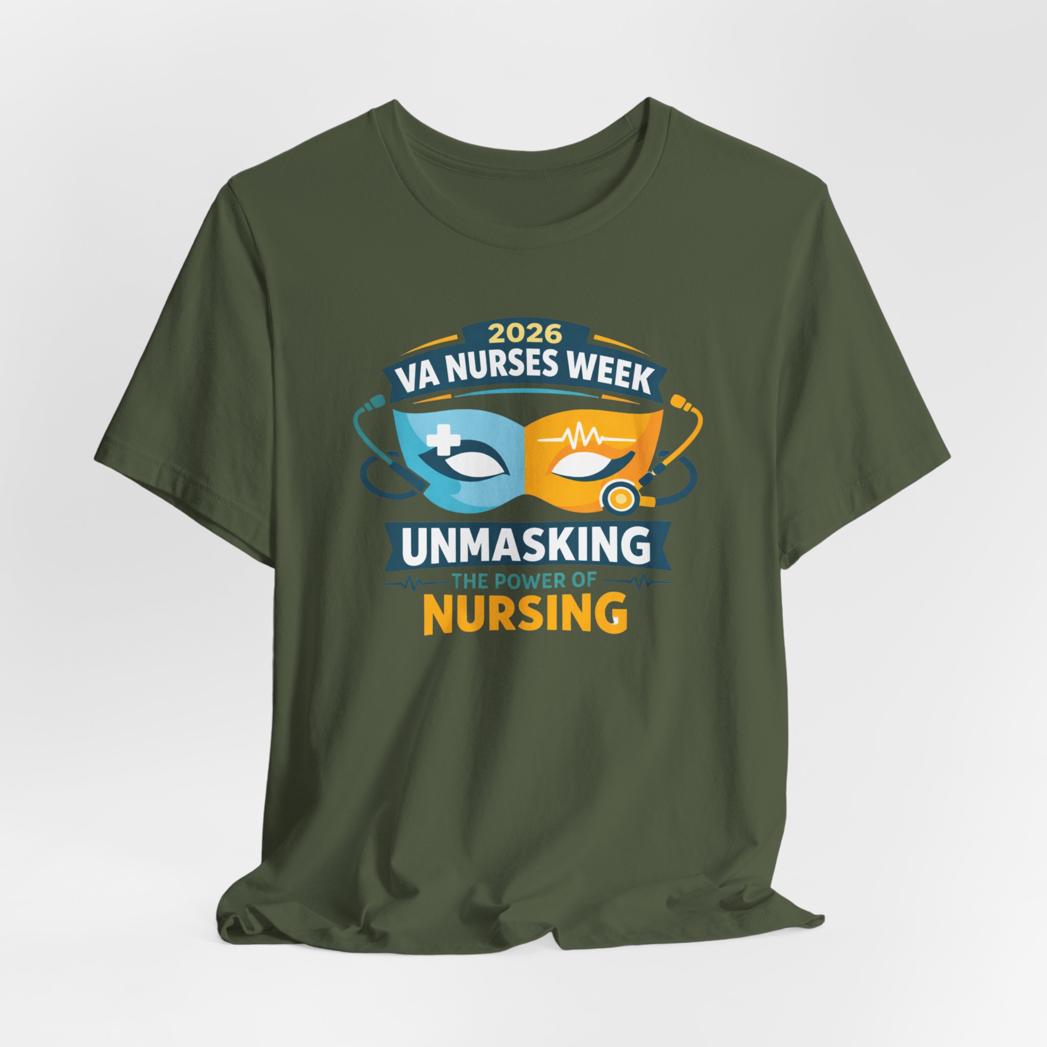 Nurses Week T‑Shirt - "Unmasking the Power of Nursing" 2026 VA Nurses Week Tee - Image 60