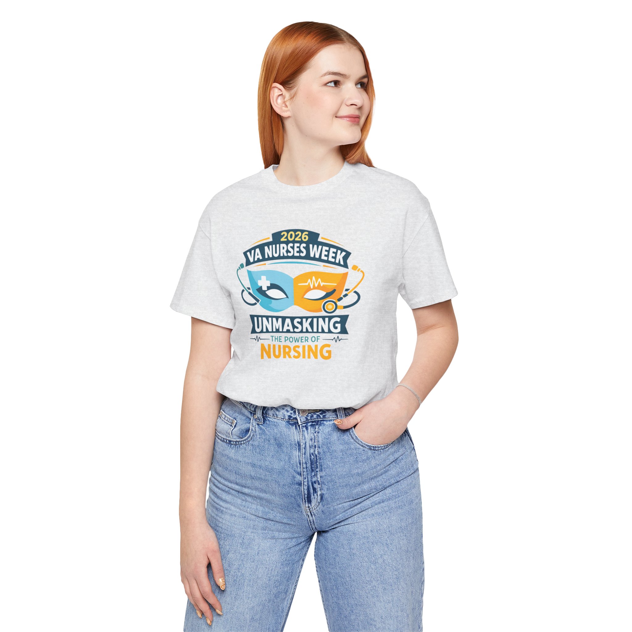 Nurses Week T‑Shirt - "Unmasking the Power of Nursing" 2026 VA Nurses Week Tee - Image 21