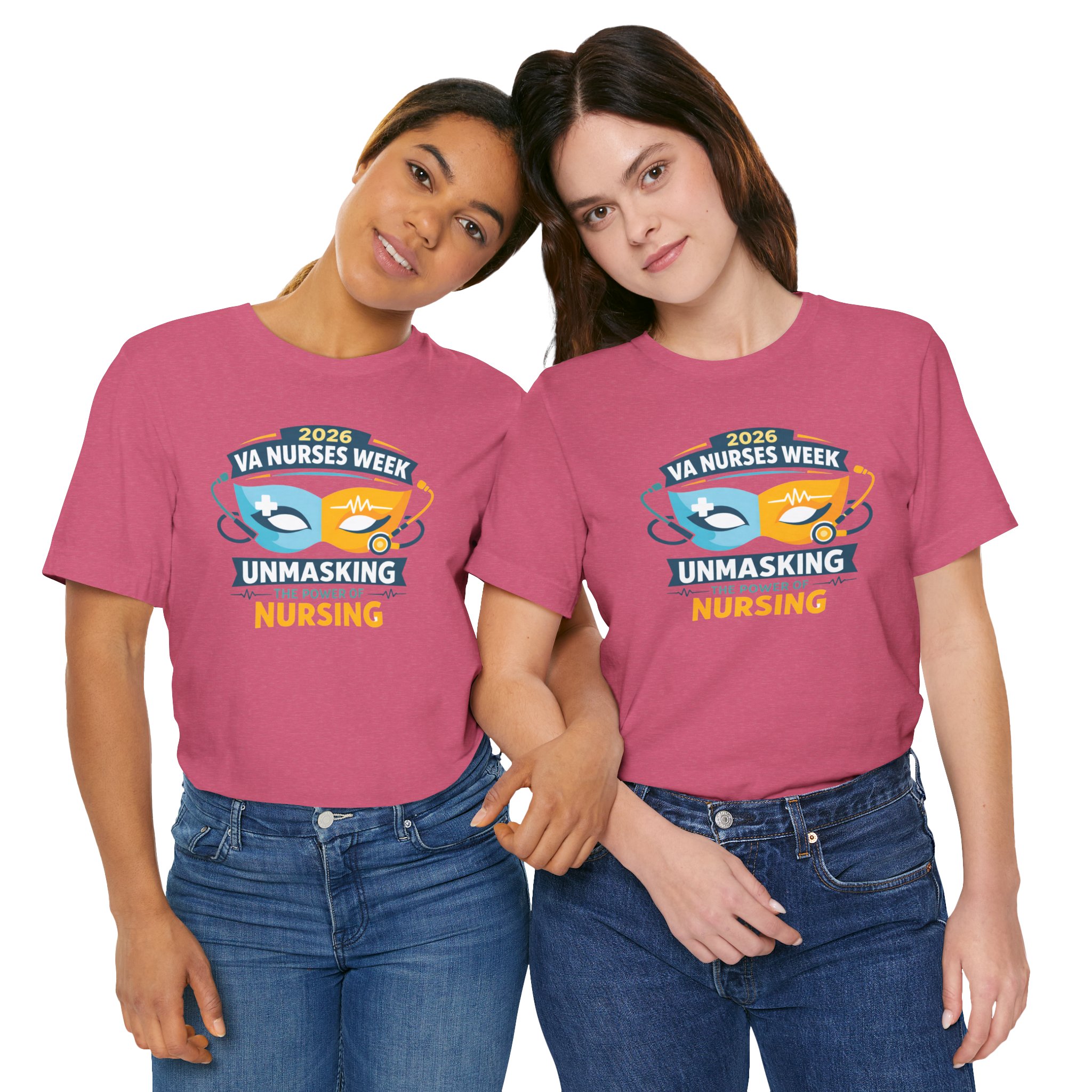 Nurses Week T‑Shirt - "Unmasking the Power of Nursing" 2026 VA Nurses Week Tee - Image 75
