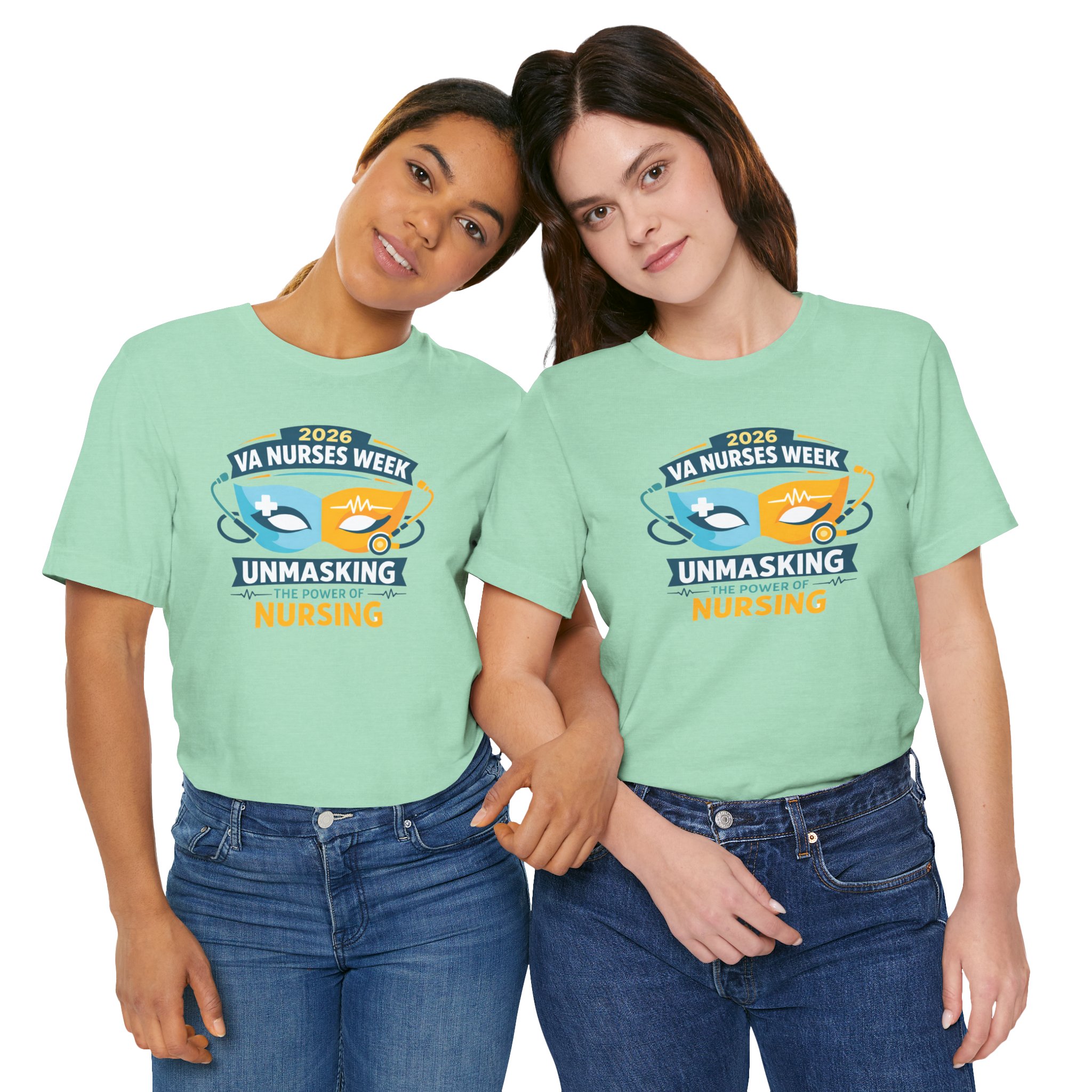 Nurses Week T‑Shirt - "Unmasking the Power of Nursing" 2026 VA Nurses Week Tee - Image 6