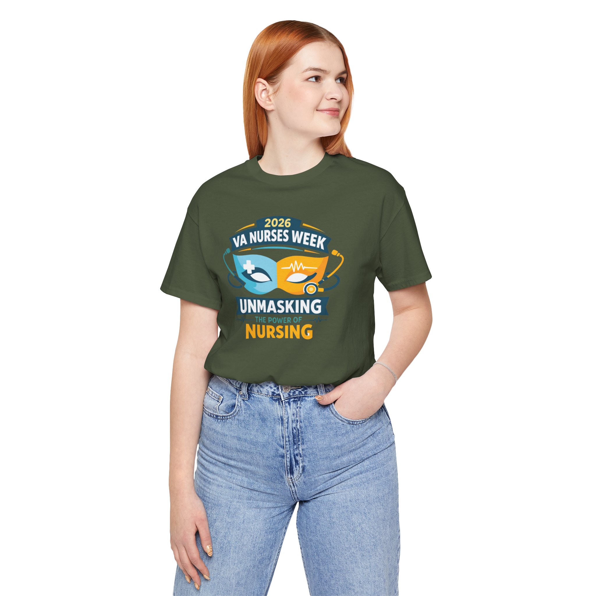 Nurses Week T‑Shirt - "Unmasking the Power of Nursing" 2026 VA Nurses Week Tee - Image 63