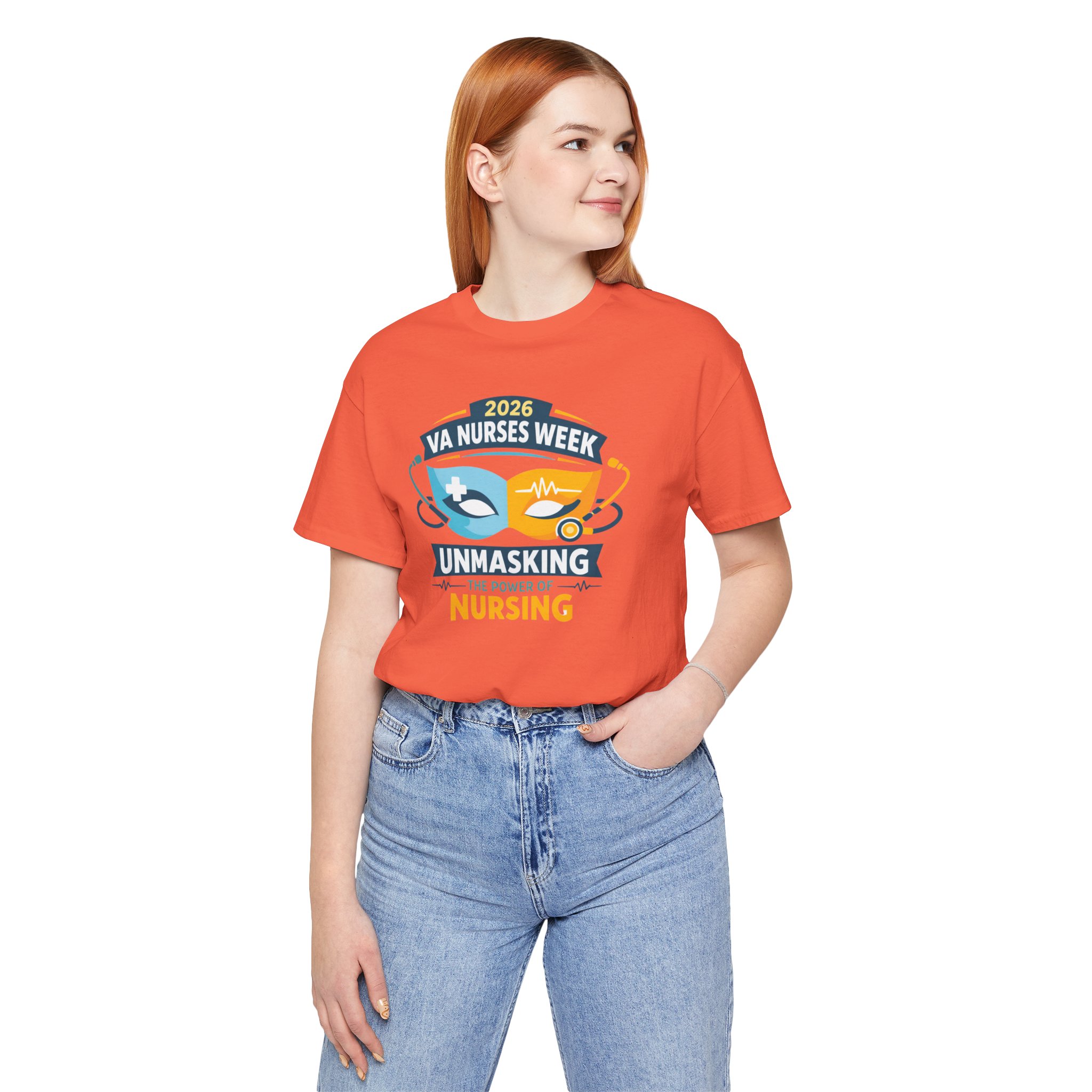 Nurses Week T‑Shirt - "Unmasking the Power of Nursing" 2026 VA Nurses Week Tee - Image 28