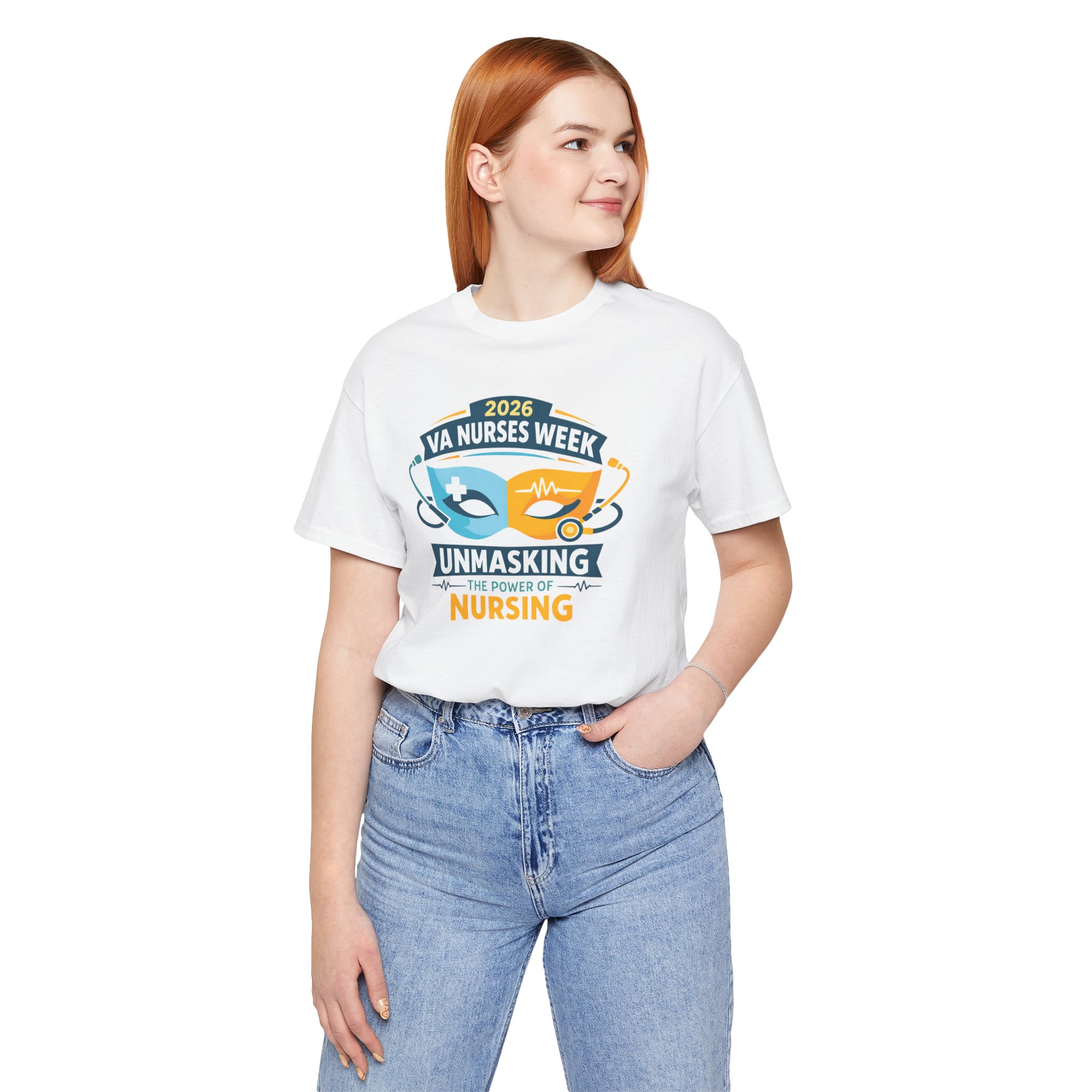 Nurses Week T‑Shirt - "Unmasking the Power of Nursing" 2026 VA Nurses Week Tee - Image 14