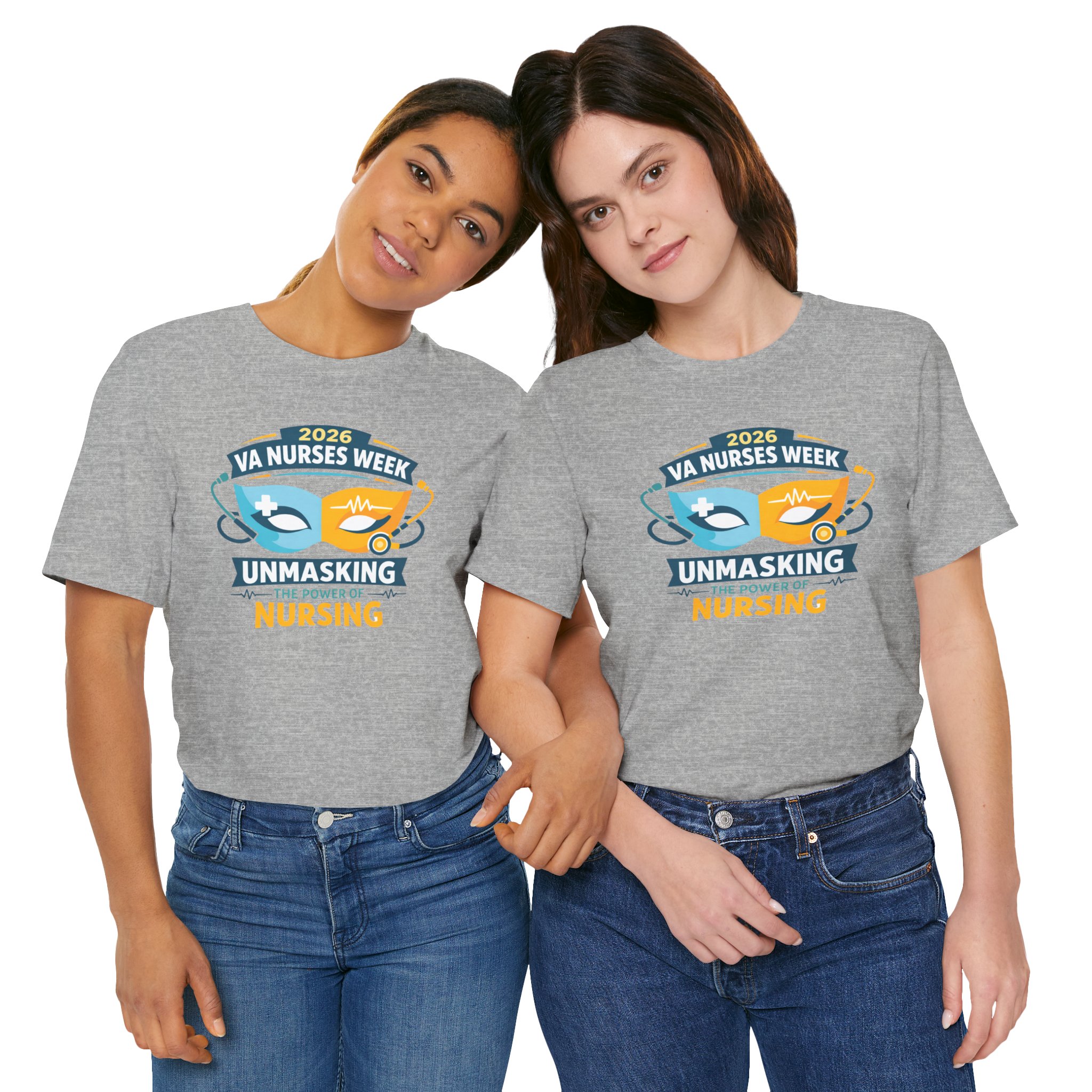 Nurses Week T‑Shirt - "Unmasking the Power of Nursing" 2026 VA Nurses Week Tee - Image 86