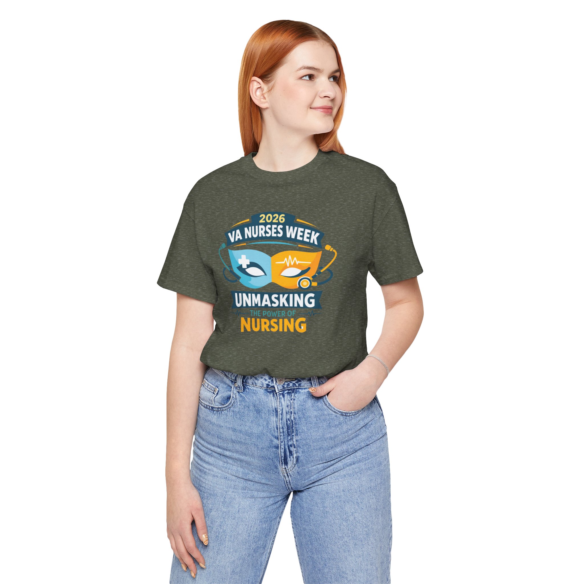 Nurses Week T‑Shirt - "Unmasking the Power of Nursing" 2026 VA Nurses Week Tee - Image 49