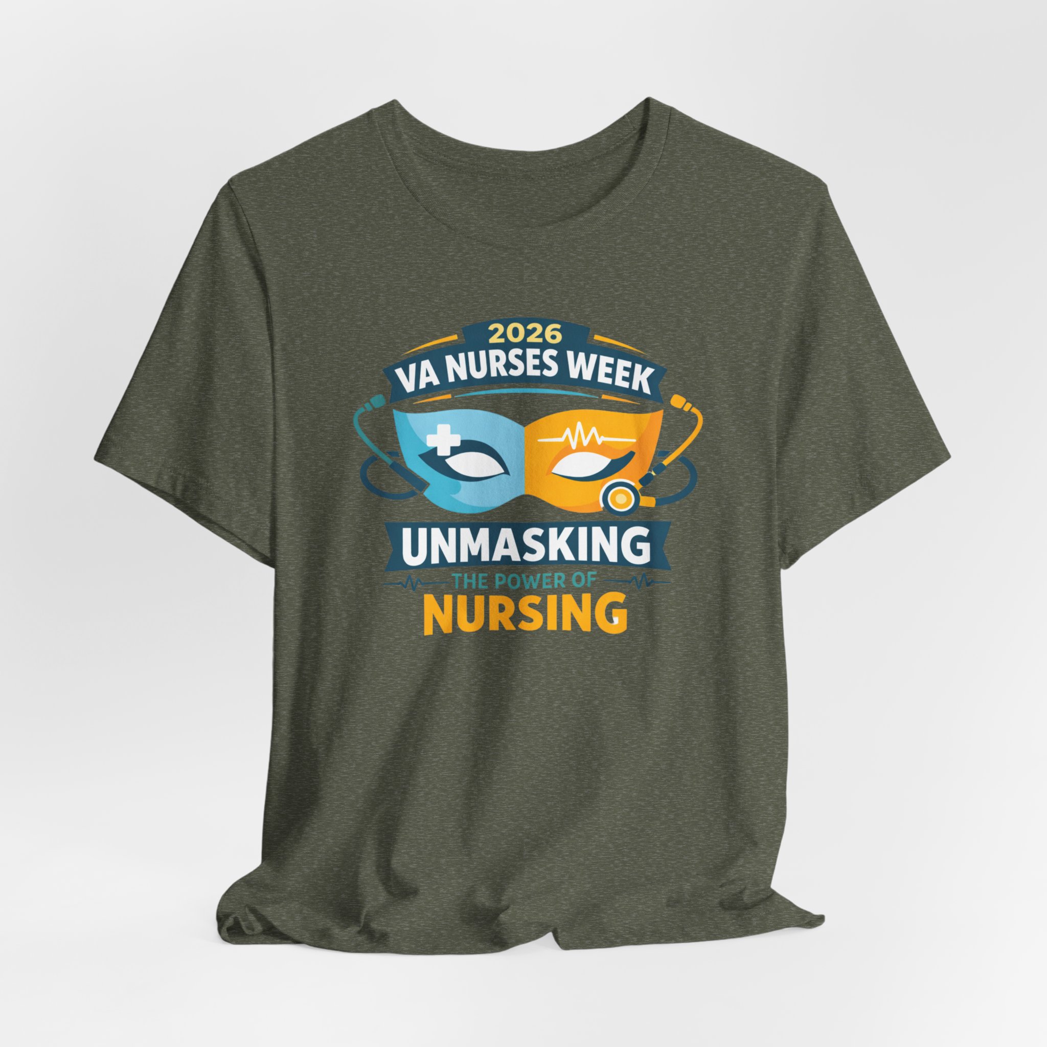 Nurses Week T‑Shirt - "Unmasking the Power of Nursing" 2026 VA Nurses Week Tee - Image 46