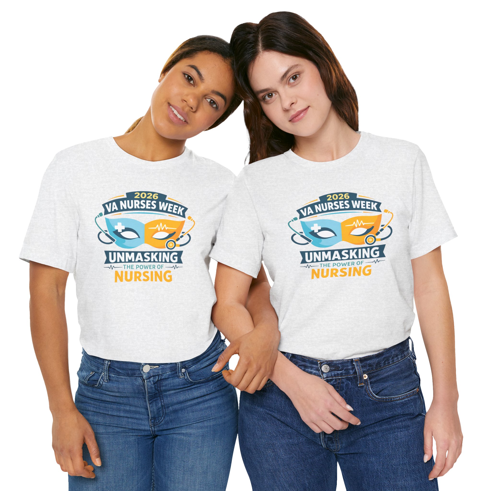 Nurses Week T‑Shirt - "Unmasking the Power of Nursing" 2026 VA Nurses Week Tee - Image 19