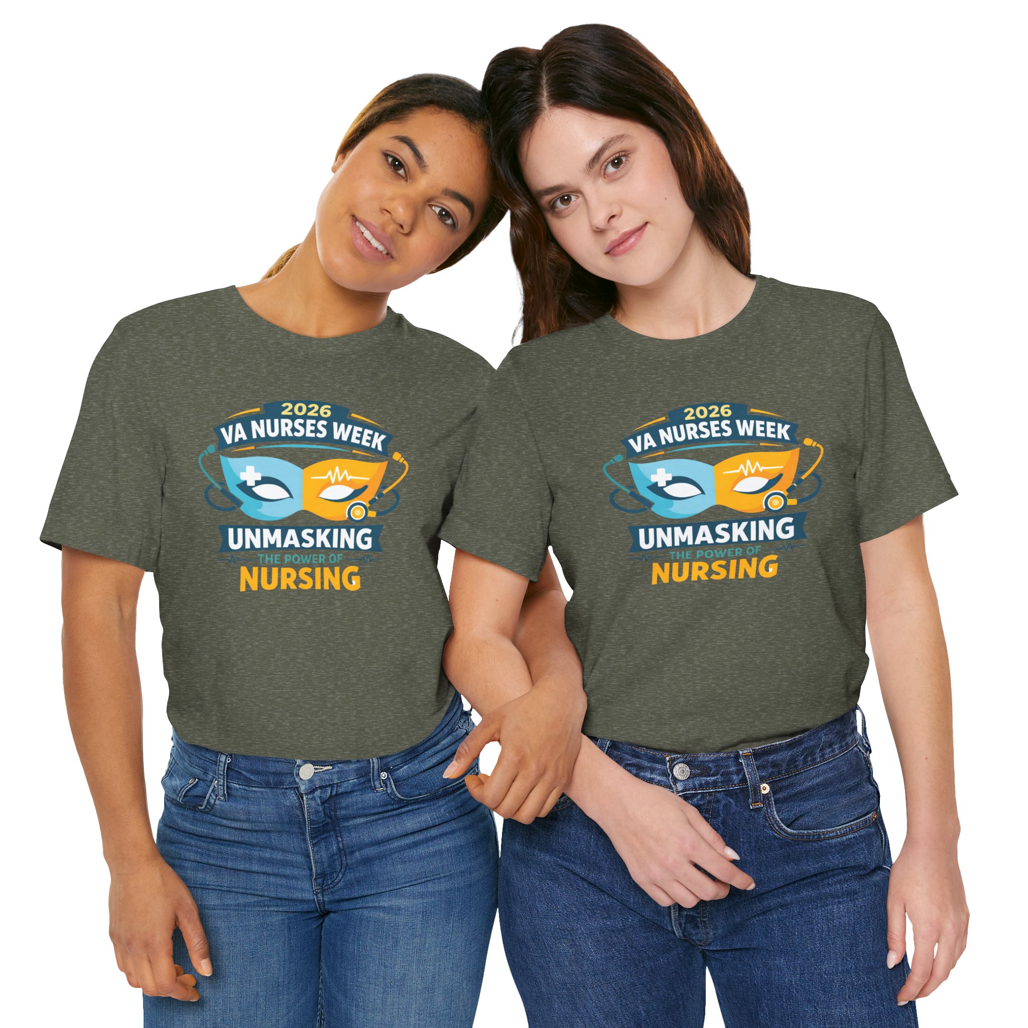 Nurses Week T‑Shirt - "Unmasking the Power of Nursing" 2026 VA Nurses Week Tee - Image 47