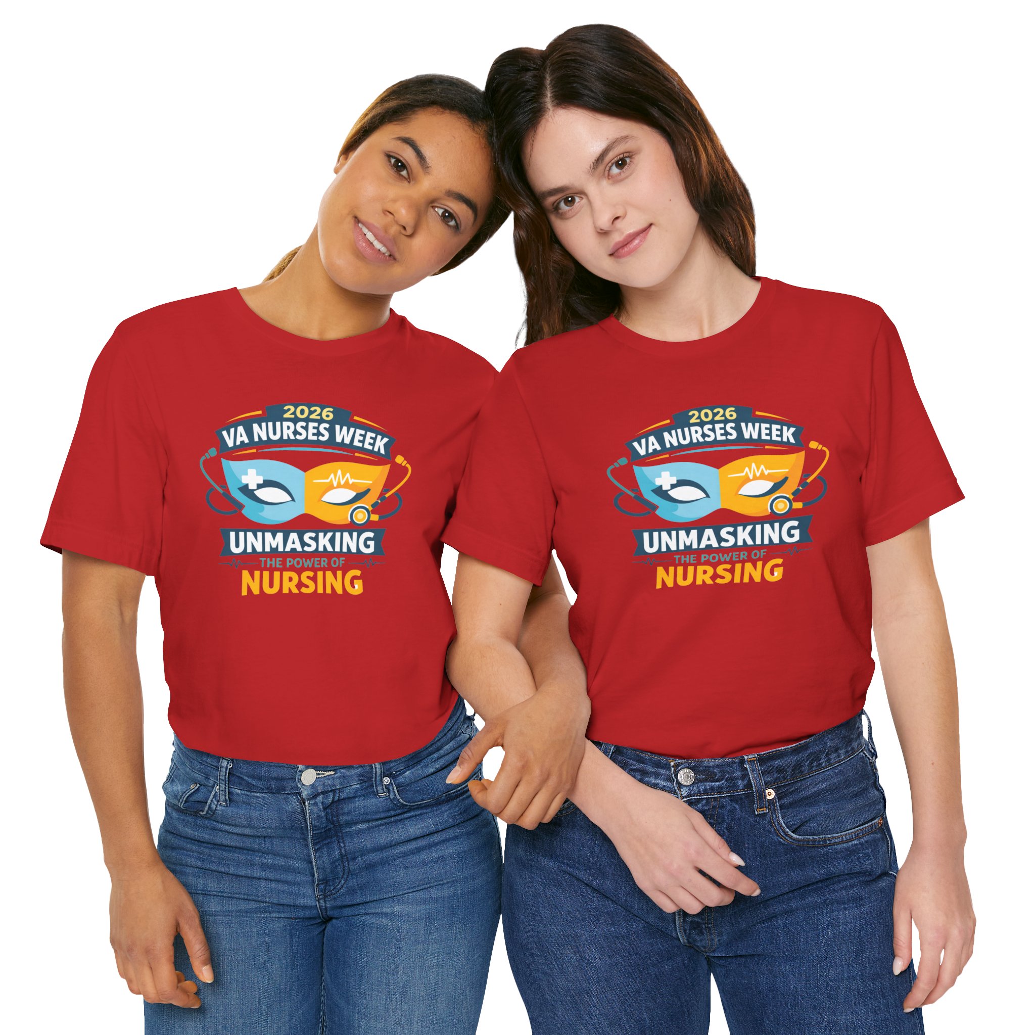 Nurses Week T‑Shirt - "Unmasking the Power of Nursing" 2026 VA Nurses Week Tee - Image 82