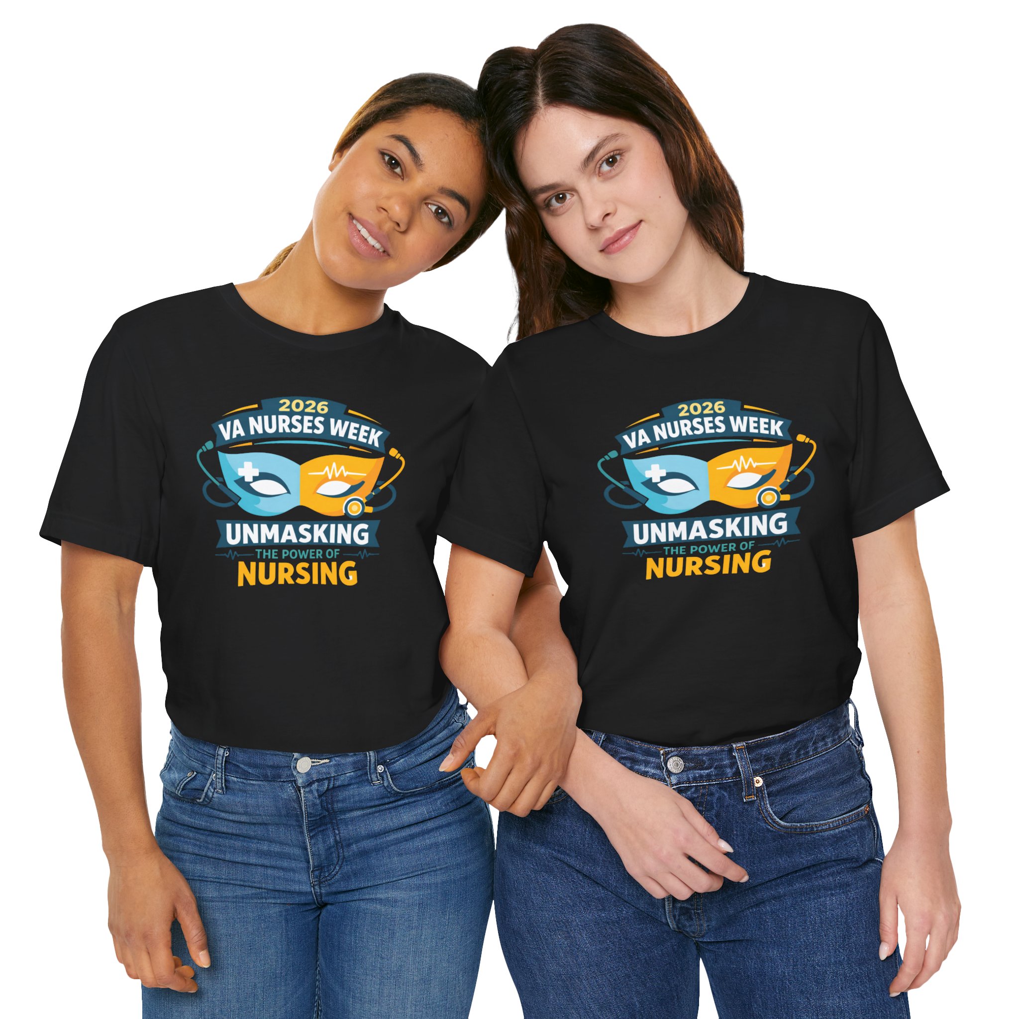Nurses Week T‑Shirt - "Unmasking the Power of Nursing" 2026 VA Nurses Week Tee - Image 40